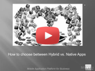 How to choose between Hybrid vs. Native Apps
